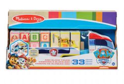 MELISSA AND DOUG - CAMION DE BLOC EN BOIS ABC DE LA PAT'PATROUILLE